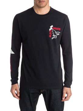 quiksilver, Quiksilver Music Collab Black Sabbath Sold Our Soul - Tee-shirt à manches longues, BLACK (kvj0) Quiksilver Music Collab Black Sabbath Sold Our Soul - Long Sleeve T-Shirt EQYZT04136