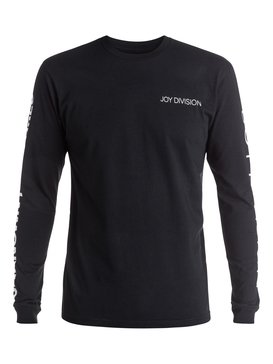 quiksilver, Quiksilver Music Collab Joy Division Unknown Pleasures - Camiseta, BLACK (kvj0) Quiksilver Music Collab Joy Division Unknown Pleasures - T-Shirt EQYZT04137