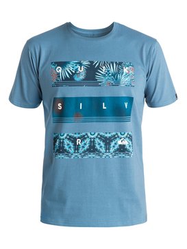 quiksilver, Classic Hyper Stack - Tee-Shirt, CAPTAINS BLUE (bme0) Classic Hyper Stack - T-Shirt EQYZT04259