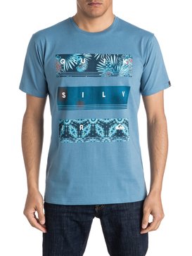 quiksilver, Classic Hyper Stack - Tee-Shirt, CAPTAINS BLUE (bme0) Classic Hyper Stack - T-Shirt EQYZT04259