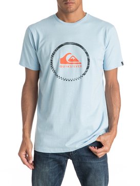 quiksilver, Classic Active Logo 3.0 - Tee-Shirt, ANGEL FALLS (bfg0) Classic Active Logo 3.0 - T-Shirt EQYZT04285