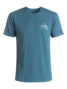 quiksilver, Garment Dye Solstice - Tee-Shirt à manches longues, INDIAN TEAL (bqk0) Garment Dye Solstice - Long Sleeve T-shirt EQYZT04295