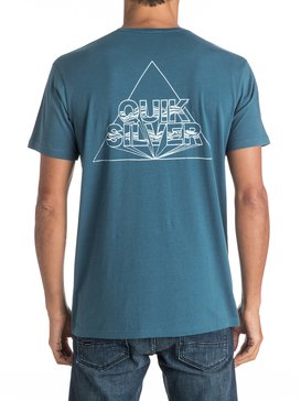 quiksilver, Garment Dye Solstice - Tee-Shirt à manches longues, INDIAN TEAL (bqk0) Garment Dye Solstice - Long Sleeve T-shirt EQYZT04295