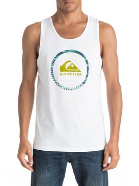 quiksilver, Classic Active Logo - Haut sans manches, WHITE (wbb0) Classic Active Logo - Vest EQYZT04316