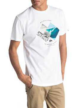quiksilver, Classic Pleasure Zone - Tee-Shirt, WHITE (wbb0) Classic Pleasure Zone - T-Shirt EQYZT04503