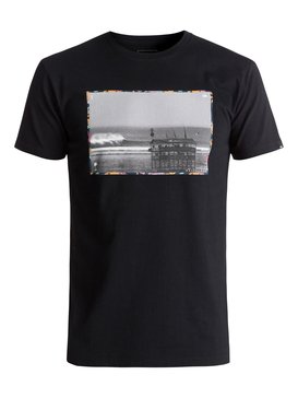 quiksilver, Premium Eastman Comp Soul - T Shirt col rond, BLACK (kvj0) SS PREMIUM TEE EASTMAN COMP SO EQYZT04540