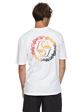 quiksilver, Lei All Day - T Shirt col rond, WHITE (wbb0) Lei All Day - T-Shirt EQYZT04815