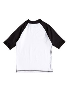 quiksilver, Bubble Dream - Lycra à manches courtes, WHITE/BLACK (xwwk) Bubble Dream - Short Sleeve Rash Vest UQKWR03031