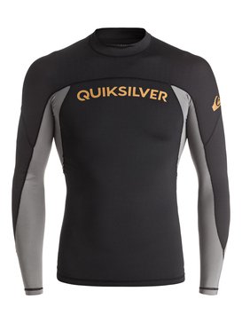 quiksilver, Performer - Lycra à manches longues, BLACK/QUIET SHADE (xkks) Performer - Long Sleeve Rash Vest UQYWR03056