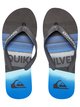 2 Molokai Slash Logo - Flip-Flops Black AQYL100491 Quiksilver