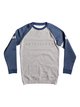 0 Mebok - Longline Sweatshirt Gray EQBFT03380 Quiksilver