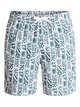 0 Waterman Longwalks 19" - Swim Shorts White EQMJV03001 Quiksilver