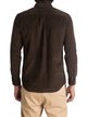 2 Waterman Bells Point - Corduroy Long Sleeve Shirt Brown EQMWT03032 Quiksilver
