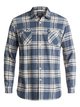 0 Waterman Moon Tides Flannel - Long Sleeve Shirt Blue EQMWT03075 Quiksilver