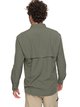 4 Waterman Trailblazing - Long Sleeve Shirt Green EQMWT03107 Quiksilver