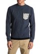 1 Kurow - Technical Sweatshirt Blue EQYFT03665 Quiksilver