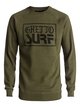 0 Ghetto Surf - Sweatshirt Brown EQYFT03682 Quiksilver