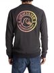 2 Original Blend - Sweatshirt Black EQYFT03699 Quiksilver