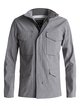 0 Shell Harb - Waterproof Technical Military Jacket Gray EQYJK03353 Quiksilver