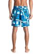 4 Check 17" - Swim Shorts Blue EQYJV03227 Quiksilver