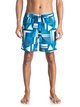 1 Check 17" - Swim Shorts Blue EQYJV03227 Quiksilver