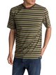 1 San O Stripe - T-Shirt Brown EQYKT03615 Quiksilver