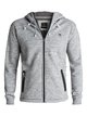 0 Kurow Sherpa - Technical Zip-Up Hoodie Gray EQYPF03020 Quiksilver