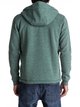3 Kurow Sherpa - Technical Zip-Up Hoodie Green EQYPF03020 Quiksilver