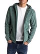 2 Kurow Sherpa - Technical Zip-Up Hoodie Green EQYPF03020 Quiksilver