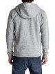 4 Kurow Sherpa - Technical Zip-Up Hoodie Gray EQYPF03020 Quiksilver