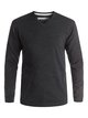 0 Everyday Kelvin - V-Neck Sweatshirt Black EQYSW03141 Quiksilver
