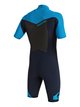 1 Syncro 2/2mm - Chest Zip Springsuit Blue EQYW503001 Quiksilver