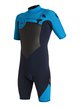 0 Syncro 2/2mm - Chest Zip Springsuit Blue EQYW503001 Quiksilver