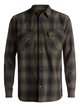 0 Venice Vice Flannel - Long Sleeve Shirt Brown EQYWT03546 Quiksilver