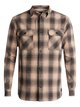 0 Venice Vice Flannel - Long Sleeve Shirt Orange EQYWT03546 Quiksilver