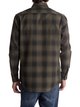 2 Venice Vice Flannel - Long Sleeve Shirt Brown EQYWT03546 Quiksilver
