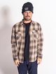 3 Venice Vice Flannel - Long Sleeve Shirt Orange EQYWT03546 Quiksilver