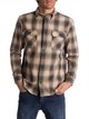 1 Venice Vice Flannel - Long Sleeve Shirt Orange EQYWT03546 Quiksilver