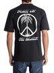 2 Peace On The Beach - T-Shirt Black EQYZT04475 Quiksilver