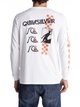 2 Past & Present - Long Sleeve T-Shirt White EQYZT04488 Quiksilver
