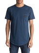 1 Scallop East Woven - T-Shirt Blue EQYZT04555 Quiksilver