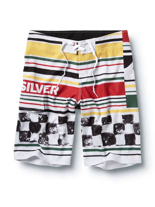 quiksilver, Racer 22" Boardshorts, WHITE (wht) 0 Racer 22" Boardshorts 101393 Quiksilver