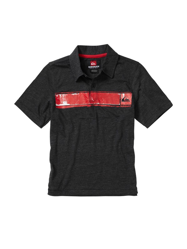 quiksilver, Boys 8-16 Boston Says Polo Shirt, BLACK (blk) 0 Boys 8-16 Boston Says Polo Shirt 208591 Quiksilver