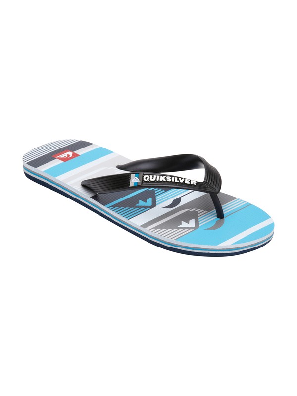 quiksilver, Boys 8-16 Molokai Art Series Sandal, BLACK/BLUE (bkb) 0 Boys 8-16 Molokai Art Series Sandal 257107 Quiksilver