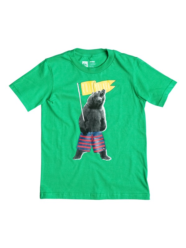 quiksilver, CHAMP TEE, Shamrock - Solid (gkm0) 0 CHAMP TEE 40354007 Quiksilver