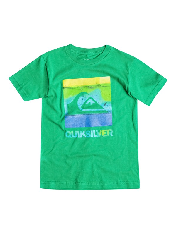 quiksilver, CHAOS TEE, Shamrock - Solid (gkm0) 0 CHAOS TEE 40364613 Quiksilver