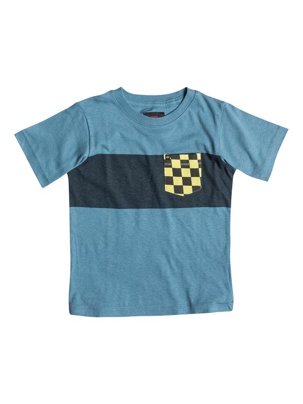 quiksilver, Toddler Pattern Quik Pocket T-Shirt, Bluestone - Solid (bmc0) 0 Toddler Pattern Quik Pocket T-Shirt 40444025 Quiksilver