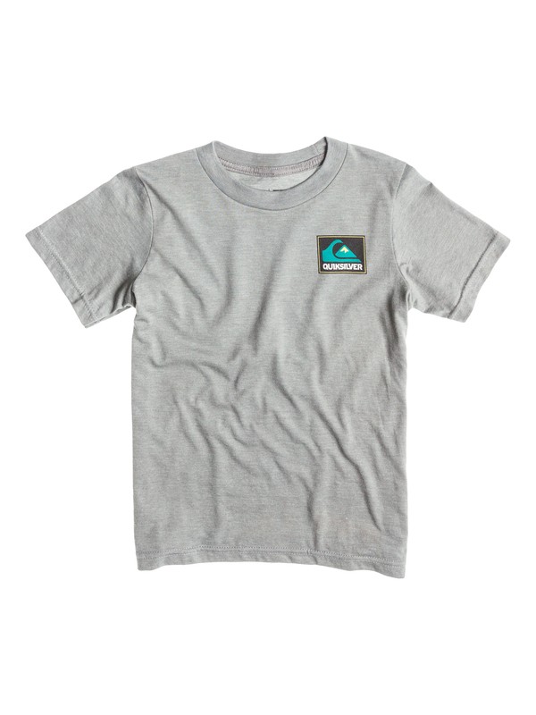 quiksilver, Toddler Grinder T-Shirt, Gargoyle - Heather (kpch) 0 Toddler Grinder T-Shirt 40444050 Quiksilver