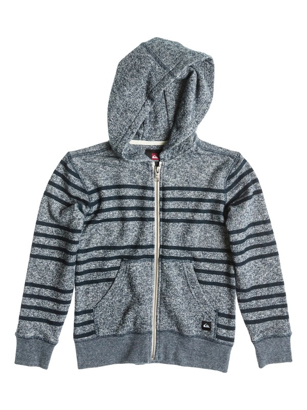 quiksilver, Toddler Major Stripes Hoody, Dark Denim - Heather (brqh) 0 Toddler Major Stripes Hoody 40444129 Quiksilver