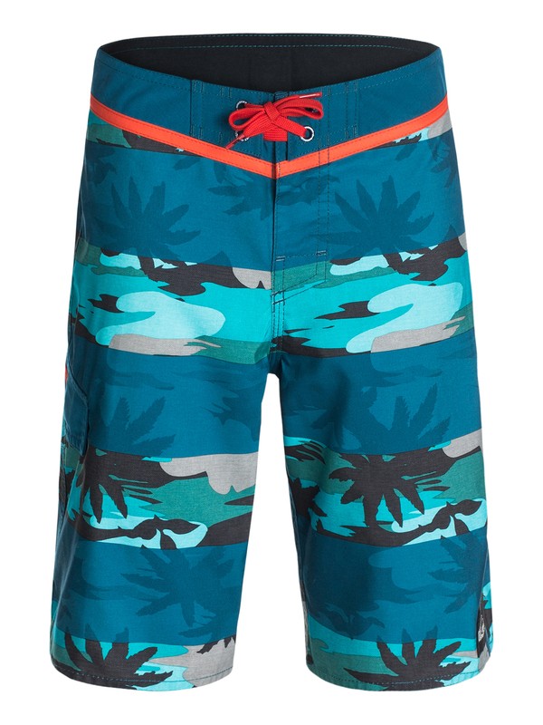 quiksilver, Toddlers Brigg Camo Boardshorts, Moroccan Blue (bsg0) 0 Toddlers Brigg Camo Boardshorts 40445037 Quiksilver